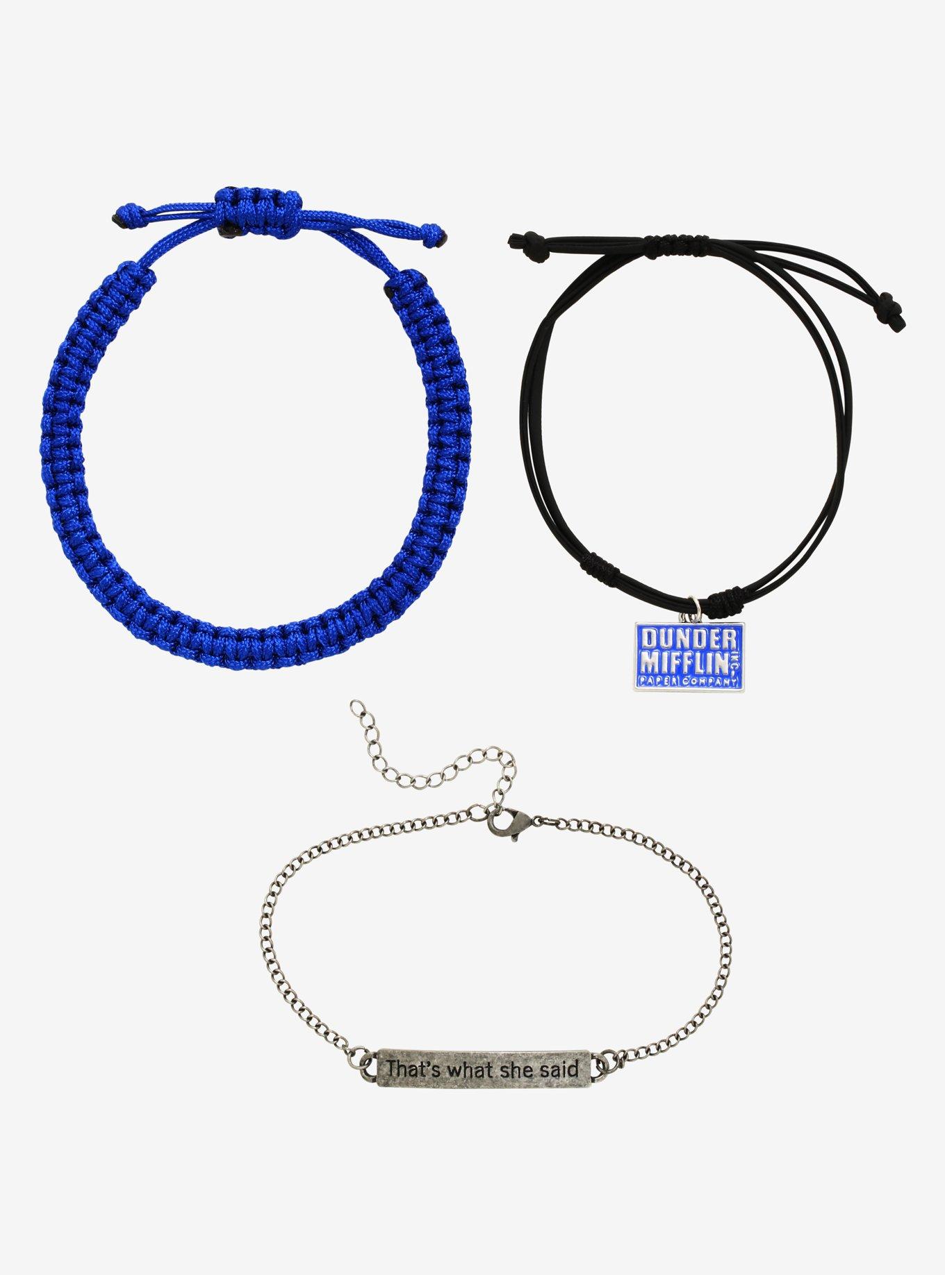 The Office That's What She Said Bracelet Set - BoxLunch Exclusive, , hi-res