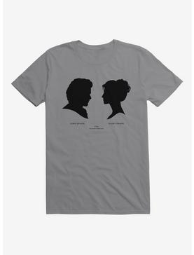 Outlander Claire and Jamie Silhouette T-Shirt, STORM GREY, hi-res