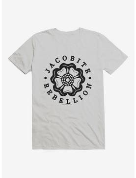 Outlander Jacobite Rebellion Emblem T-Shirt, SILVER, hi-res