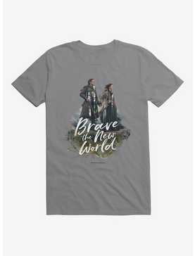 Outlander Jamie Claire Brave New World Poster T-Shirt, , hi-res