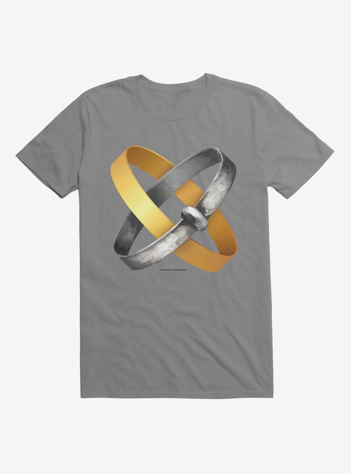Outlander Jamie and Claire Rings T-Shirt, STORM GREY, hi-res