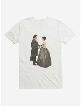 Outlander Jamie and Claire Wedding T-Shirt, WHITE, hi-res