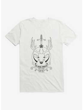 Outlander Deer Je Suis Prest Emblem T-Shirt, , hi-res