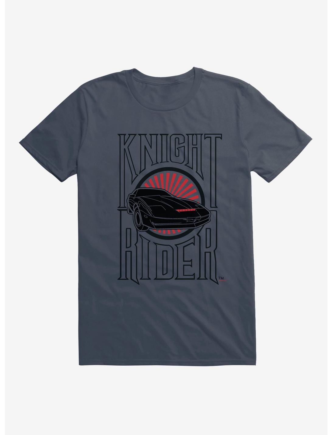 Knight Rider Car Logo T-Shirt, LAKE, hi-res