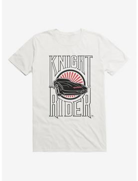Knight Rider Car Logo T-Shirt, WHITE, hi-res