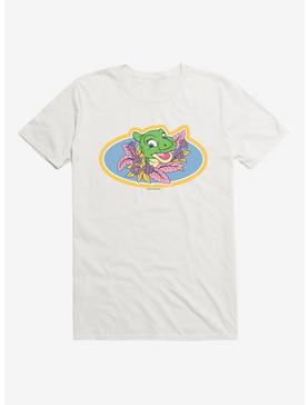 The Land Before Time Ducky Oval T-Shirt, WHITE, hi-res