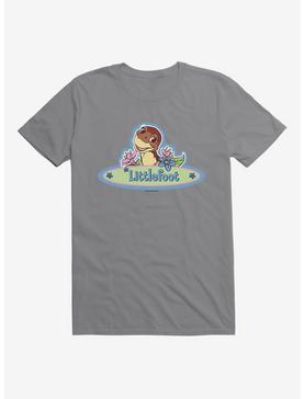 The Land Before Time Littlefoot Name Sign T-Shirt, STORM GREY, hi-res
