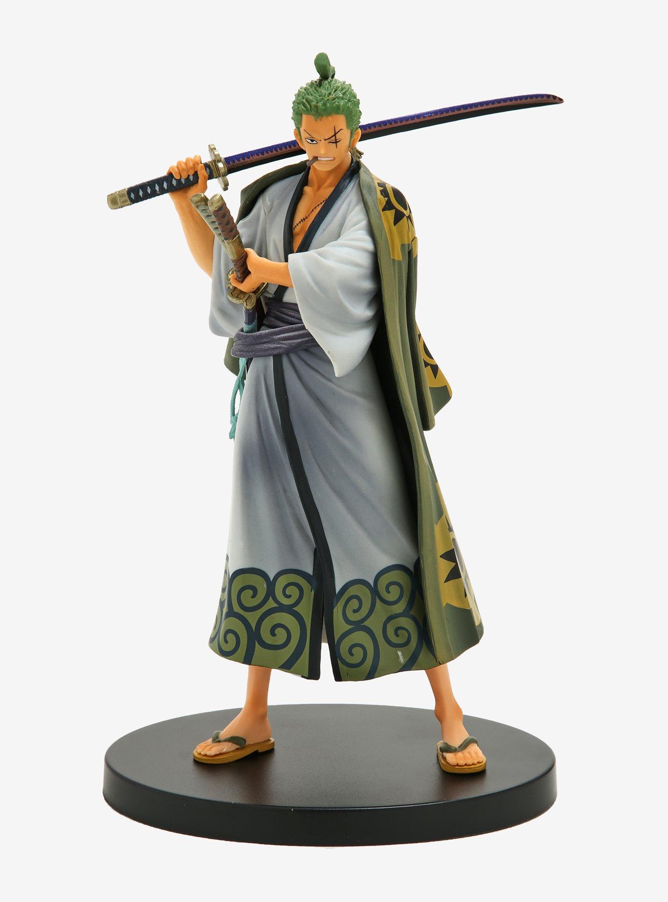 Banpresto One Piece Roronoa Zoro The Grandline Men Vol. 2 Collectible Figure, , hi-res