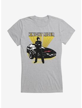 Knight Rider Spotlight Girls T-Shirt, HEATHER, hi-res