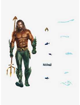 DC Comics Aquaman Peel And Stick Giant Wall Decals, , hi-res