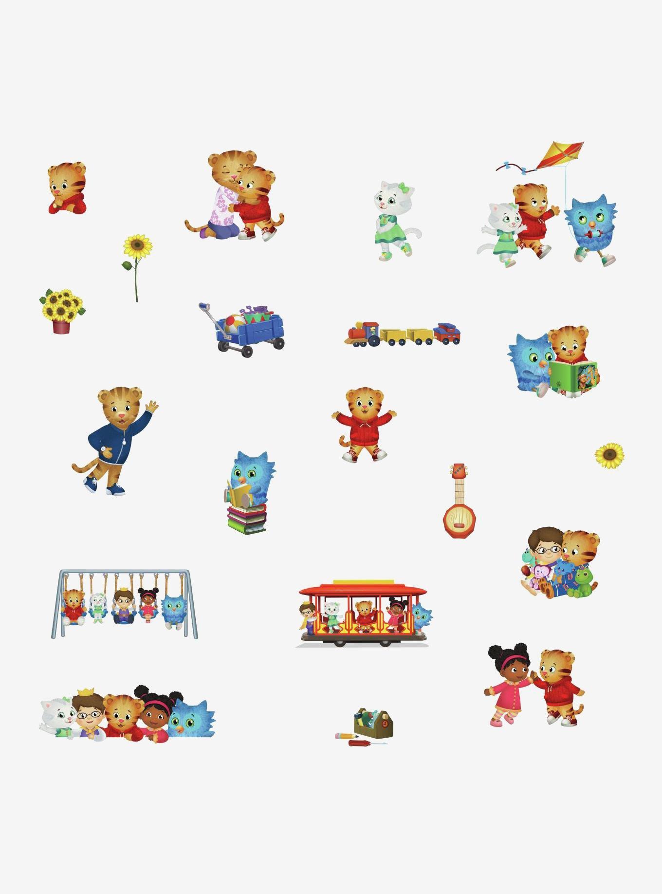 Daniel Tiger Peel And Stick Wall Decals, , hi-res