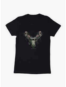 Outlander Floral Deer Womens T-Shirt, , hi-res