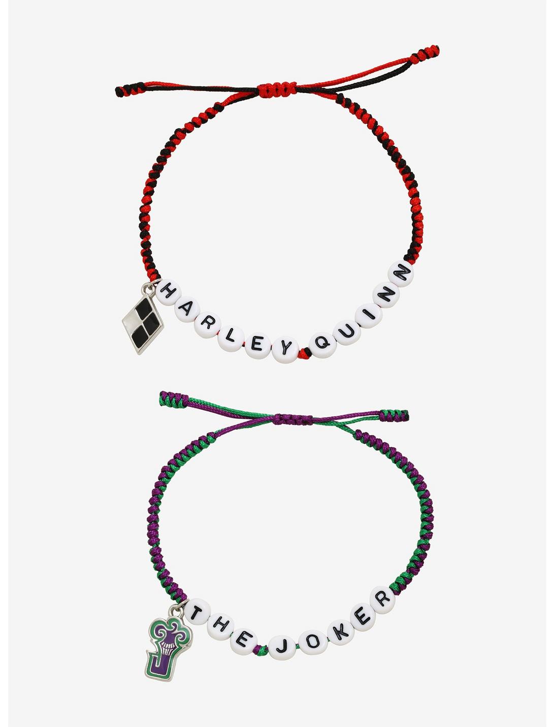 Harley Quinn Partner/Best Friend Bracelets