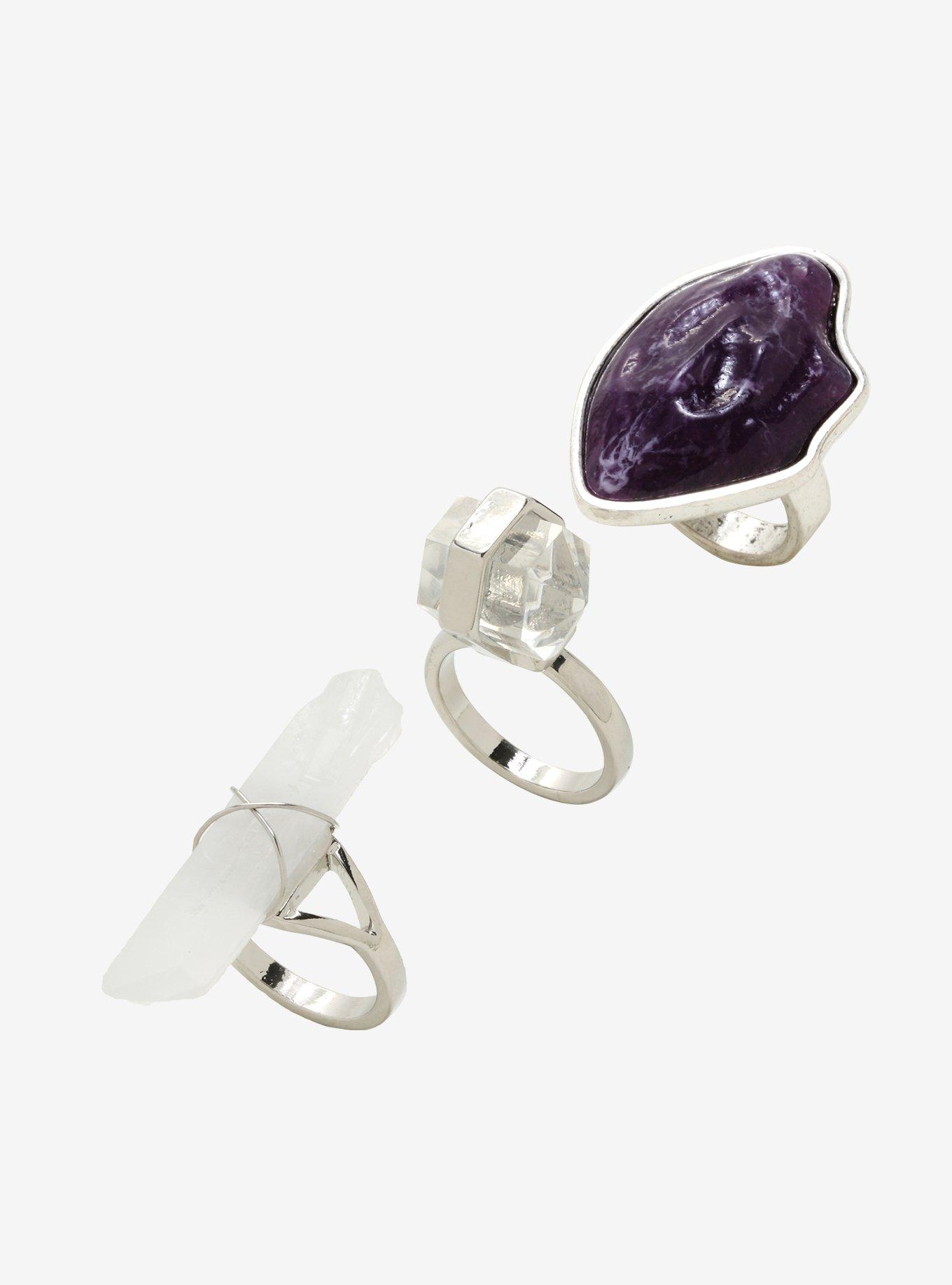 Stone Ring Set, , hi-res