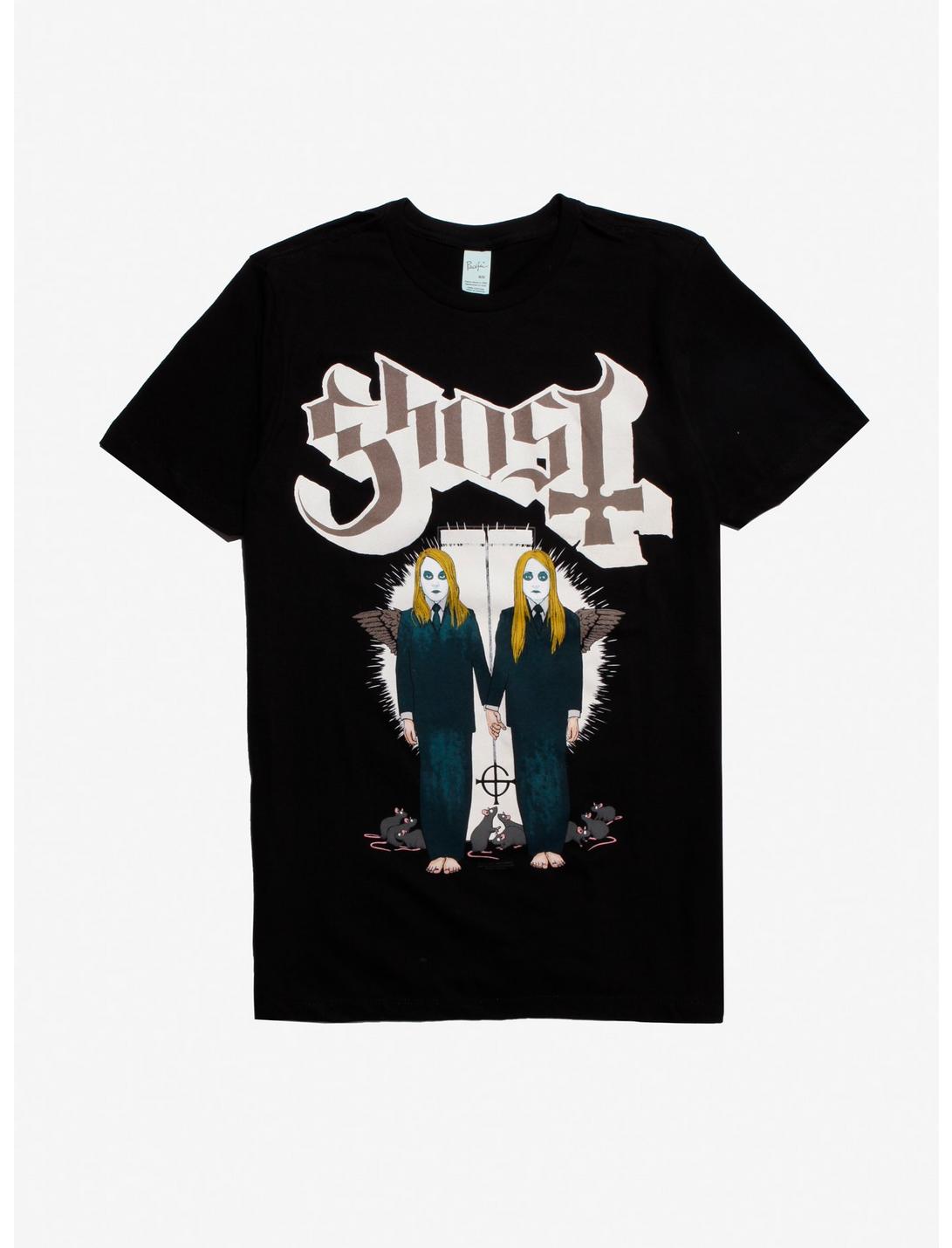 Ghost Twins & Rats T-Shirt, BLACK, hi-res