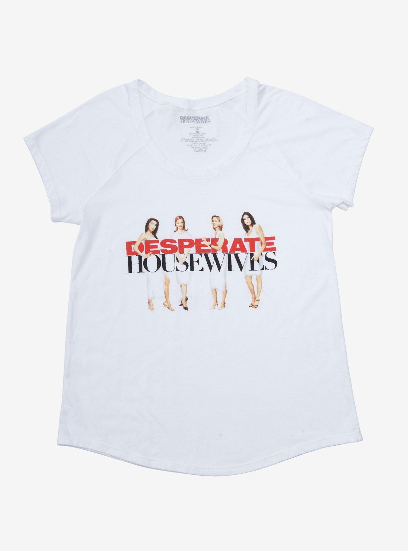 Desperate Housewives Logo Women's T-Shirt, WHITE, hi-res