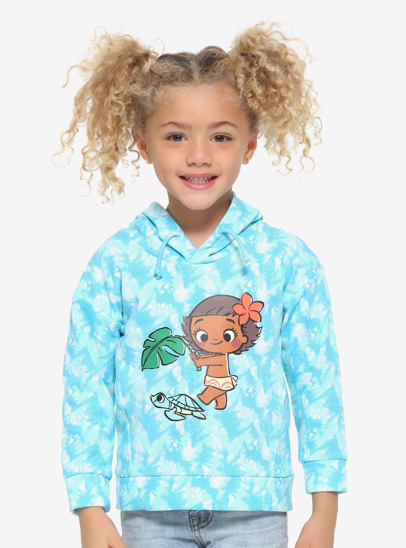 Disney Moana Cloud Wash Turtle Toddler Hoodie - BoxLunch Exclusive, MULTI, hi-res