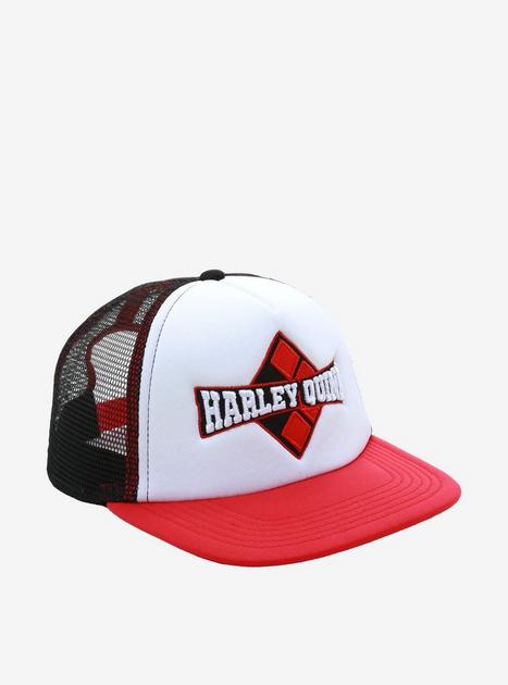 DC Comics Harley Quinn Diamond Trucker Hat | Hot Topic