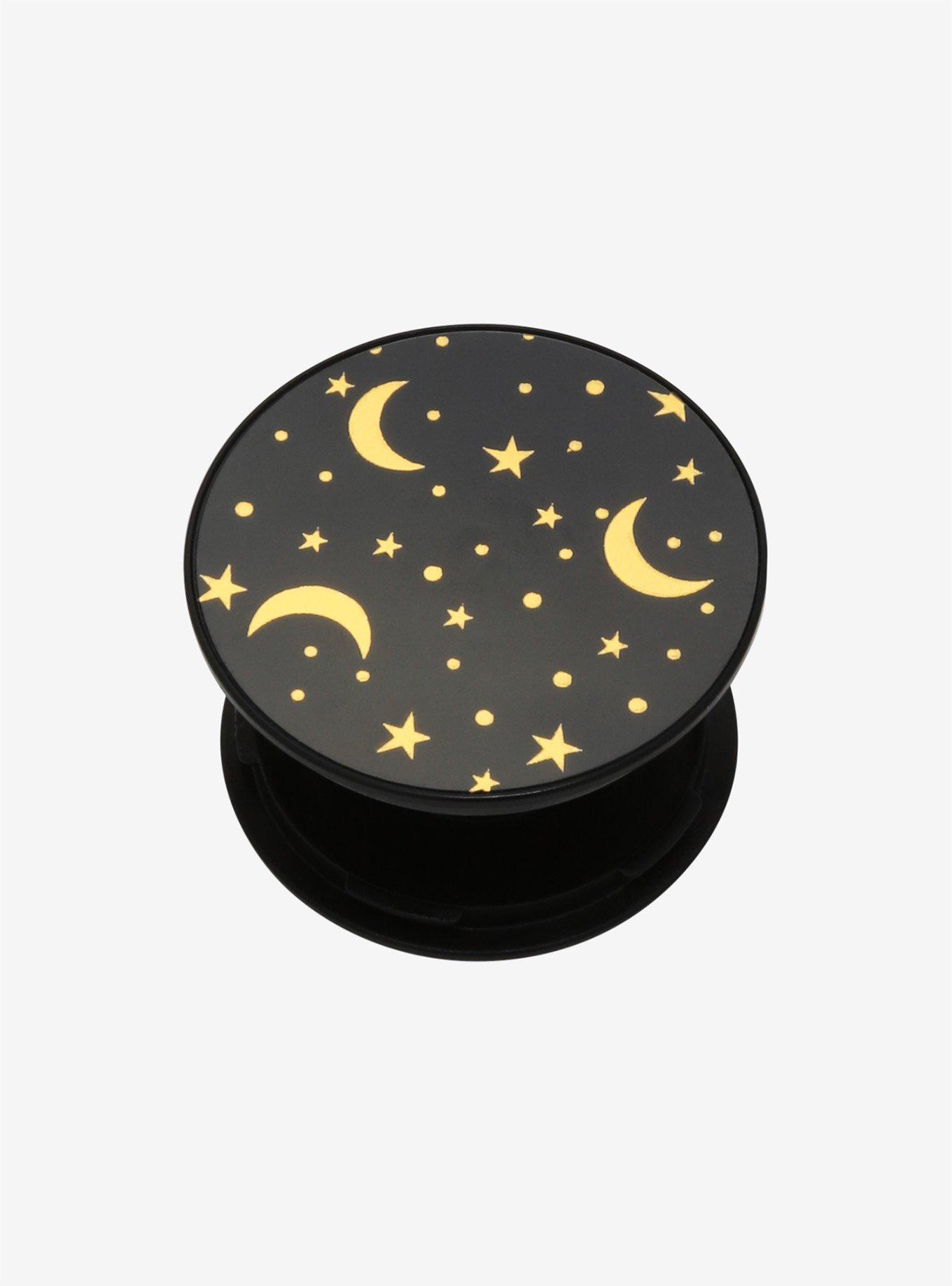 SpinPop Gold Stars & Moons Phone Grip & Stand, , hi-res