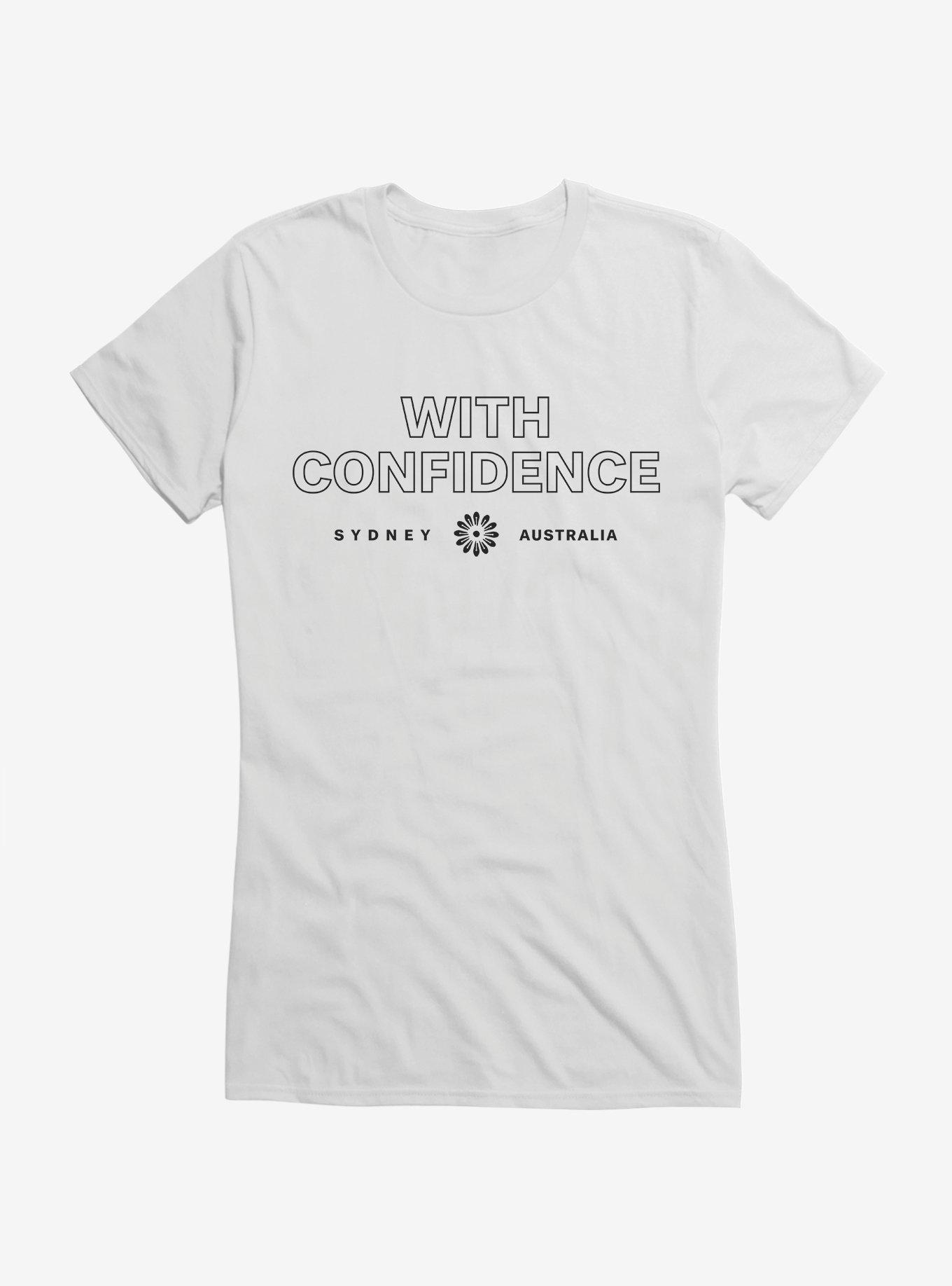 With Confidence Sidney Australia Girls T-Shirt, , hi-res