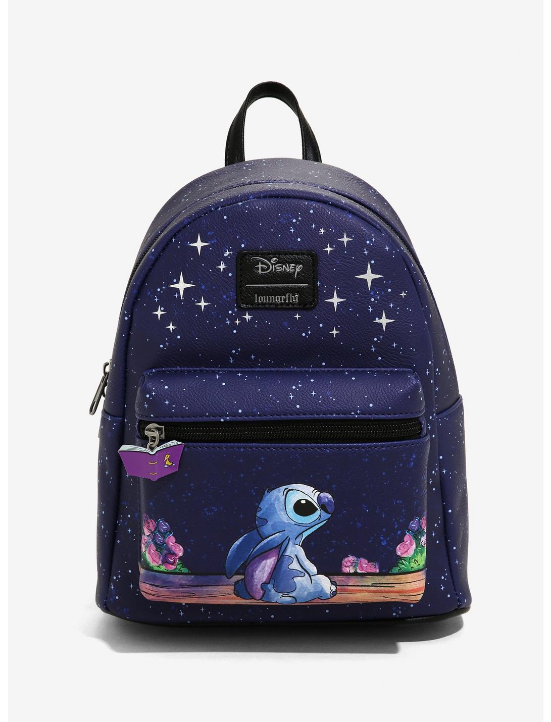 Loungefly Disney Lilo & Stitch Starry Night Stitch Mini Backpack, , hi-res