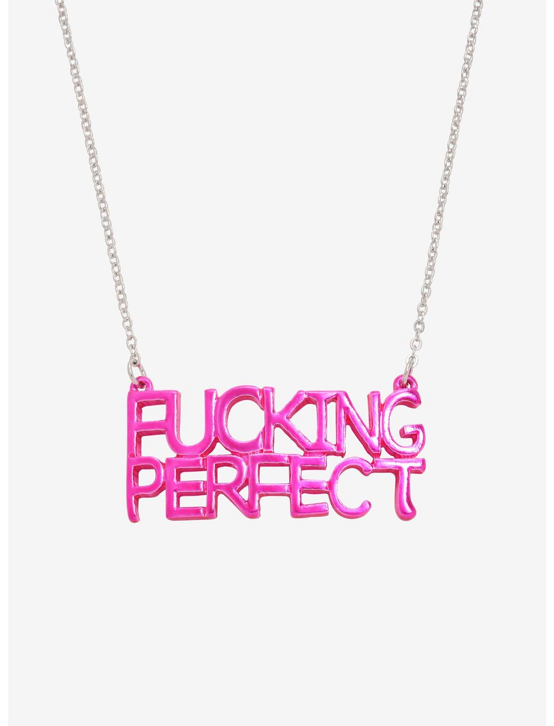 F*cking Perfect Necklace, , hi-res