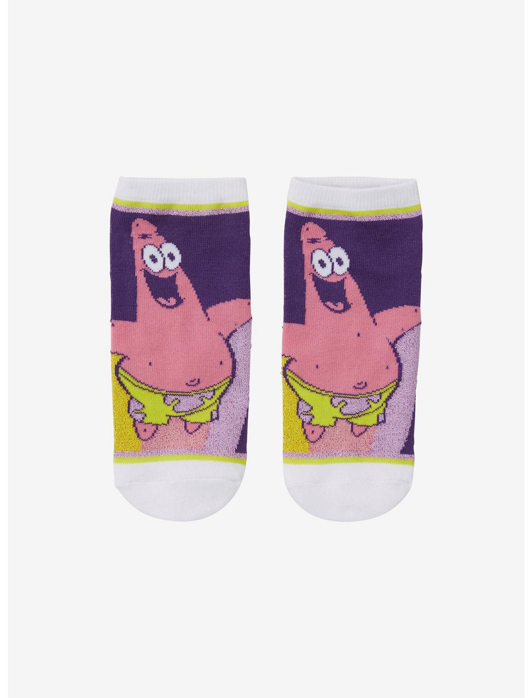SpongeBob SquarePants Patrick Sparkle No-Show Socks, , hi-res