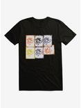 Jay And Silent Bob Reboot Mooby Logo Squares T-Shirt, BLACK, hi-res
