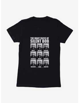 Jay And Silent Bob Reboot The Many Faces of Silent Bob Table Womens T-Shirt, , hi-res
