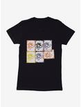 Jay And Silent Bob Reboot Mooby Logo Squares Womens T-Shirt, BLACK, hi-res