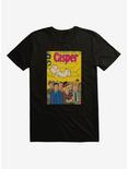 Casper The Friendly Ghost Bus Ride Comic Cover T-Shirt, BLACK, hi-res