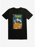 Casper The Friendly Ghost Pumpkin Comic Cover T-Shirt, BLACK, hi-res