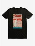 Casper The Friendly Ghost Ocean Fun Comic Cover T-Shirt, BLACK, hi-res