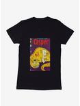 Casper The Friendly Ghost Passing Through Comic Cover Womens T-Shirt, BLACK, hi-res