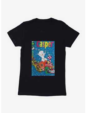 Casper The Friendly Ghost Christmas Train Comic Cover Womens T-Shirt, , hi-res