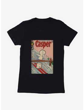 Casper The Friendly Ghost Snow Fun Comic Cover Womens T-Shirt, , hi-res