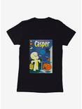 Casper The Friendly Ghost Trick Or Treat Comic Cover Womens T-Shirt, BLACK, hi-res
