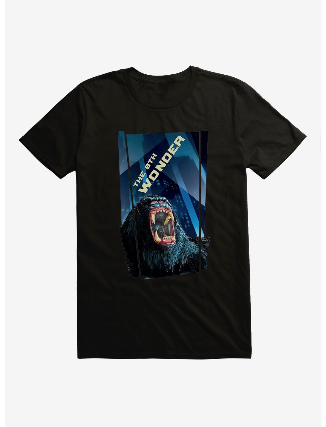 King Kong Battle Roar T-Shirt, BLACK, hi-res