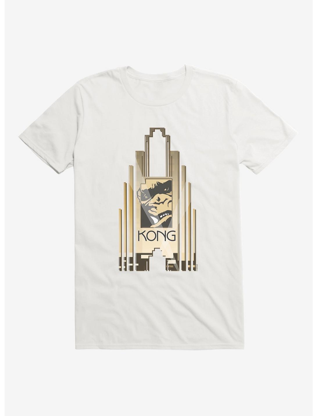 King Kong Building Poster T-Shirt, WHITE, hi-res