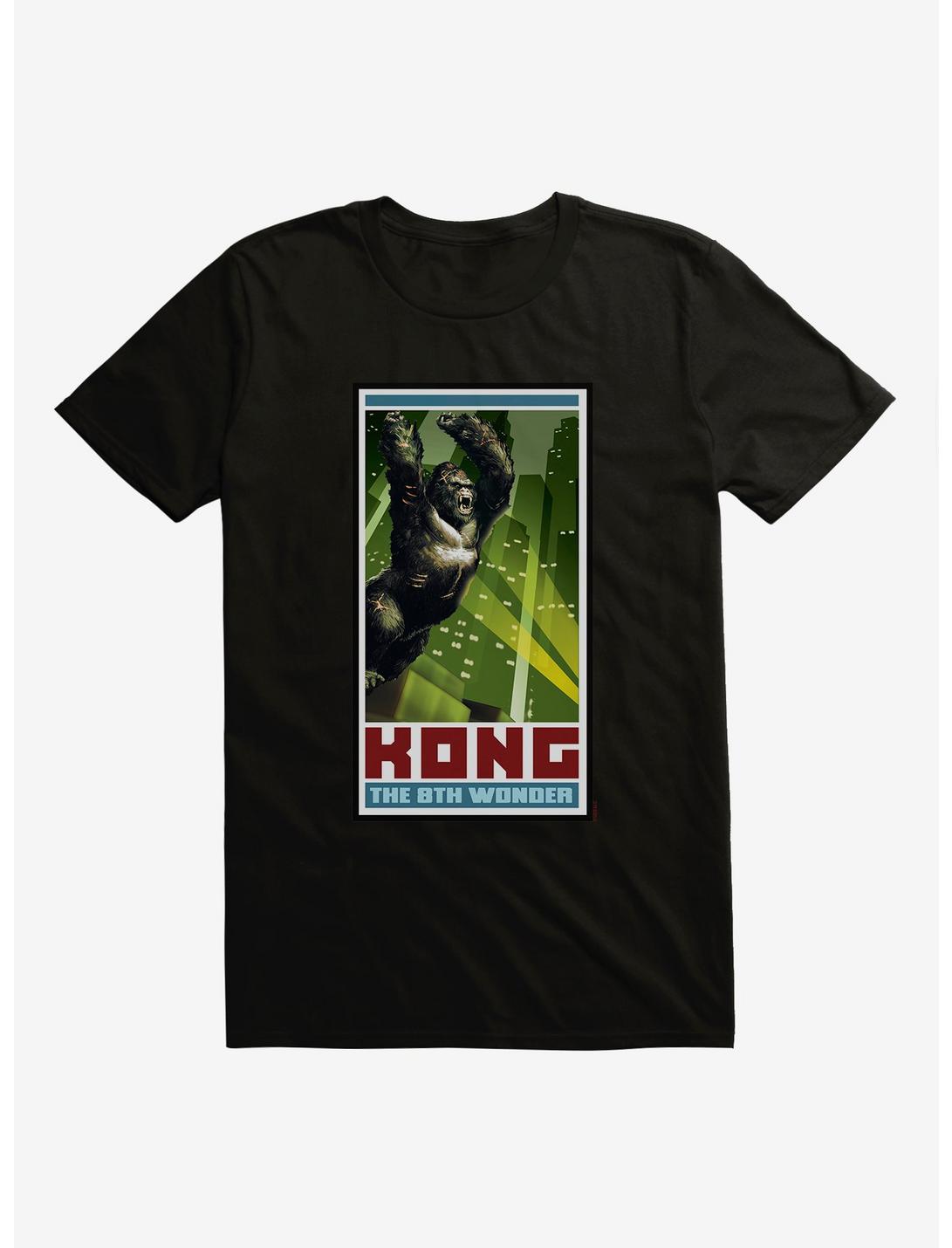 King Kong Eight Wonder T-Shirt, BLACK, hi-res