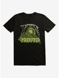 King Kong Green Close Up T-Shirt, BLACK, hi-res