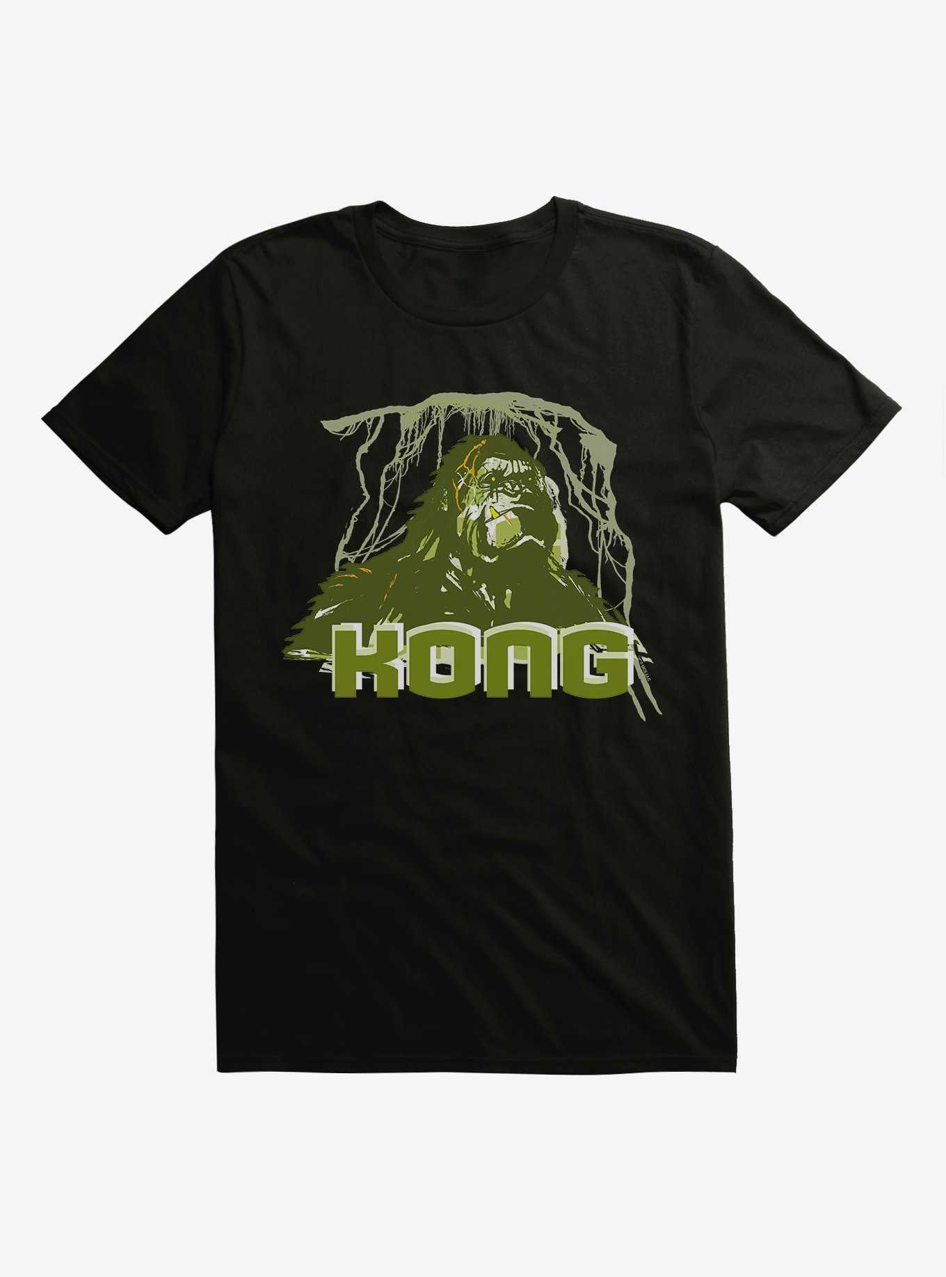 King Kong Green Close Up T-Shirt, , hi-res