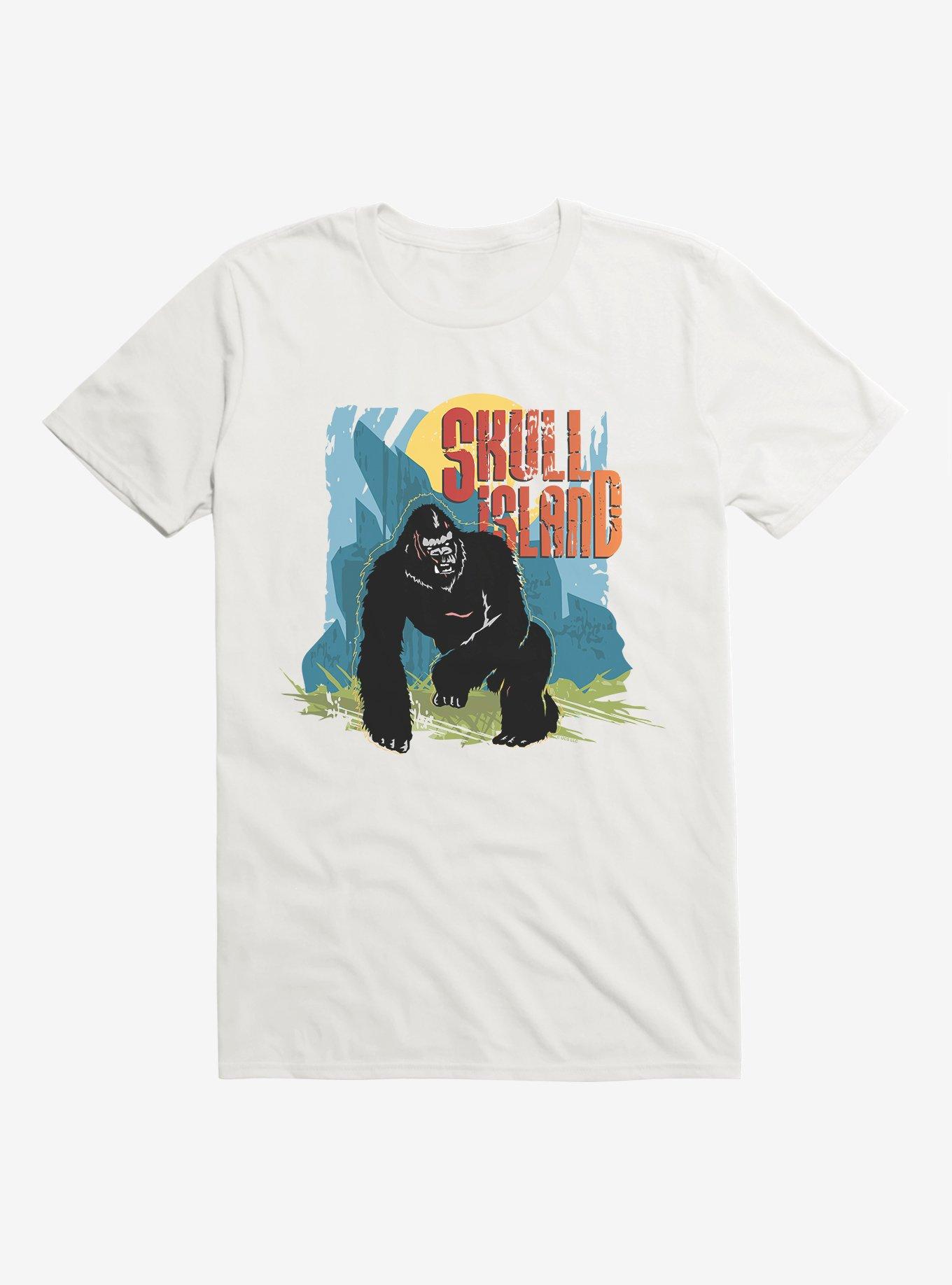 King Kong Skull Island T-Shirt, WHITE, hi-res
