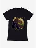 King Kong Darrow And Kong Silhouette Womens T-Shirt, BLACK, hi-res