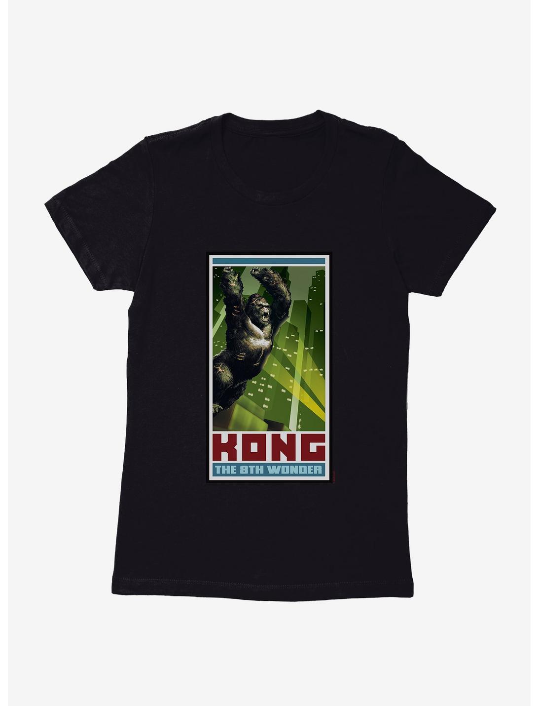 King Kong Eight Wonder Womens T-Shirt, BLACK, hi-res