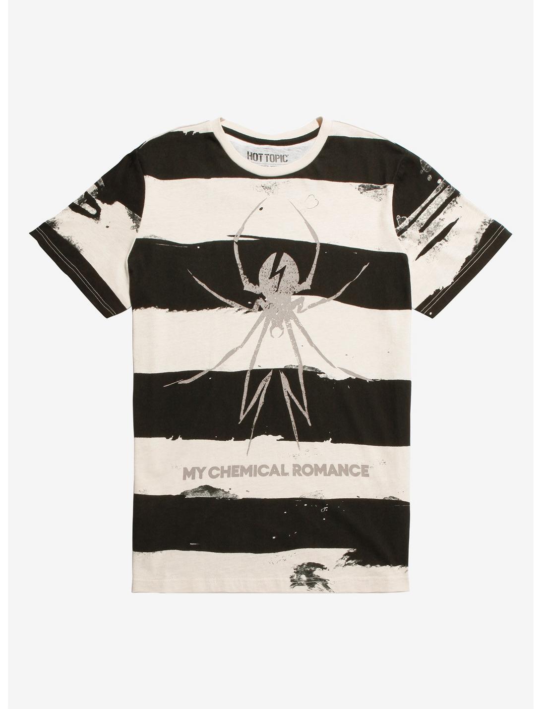 My Chemical Romance Spider Stripe T-Shirt, MULTI, hi-res