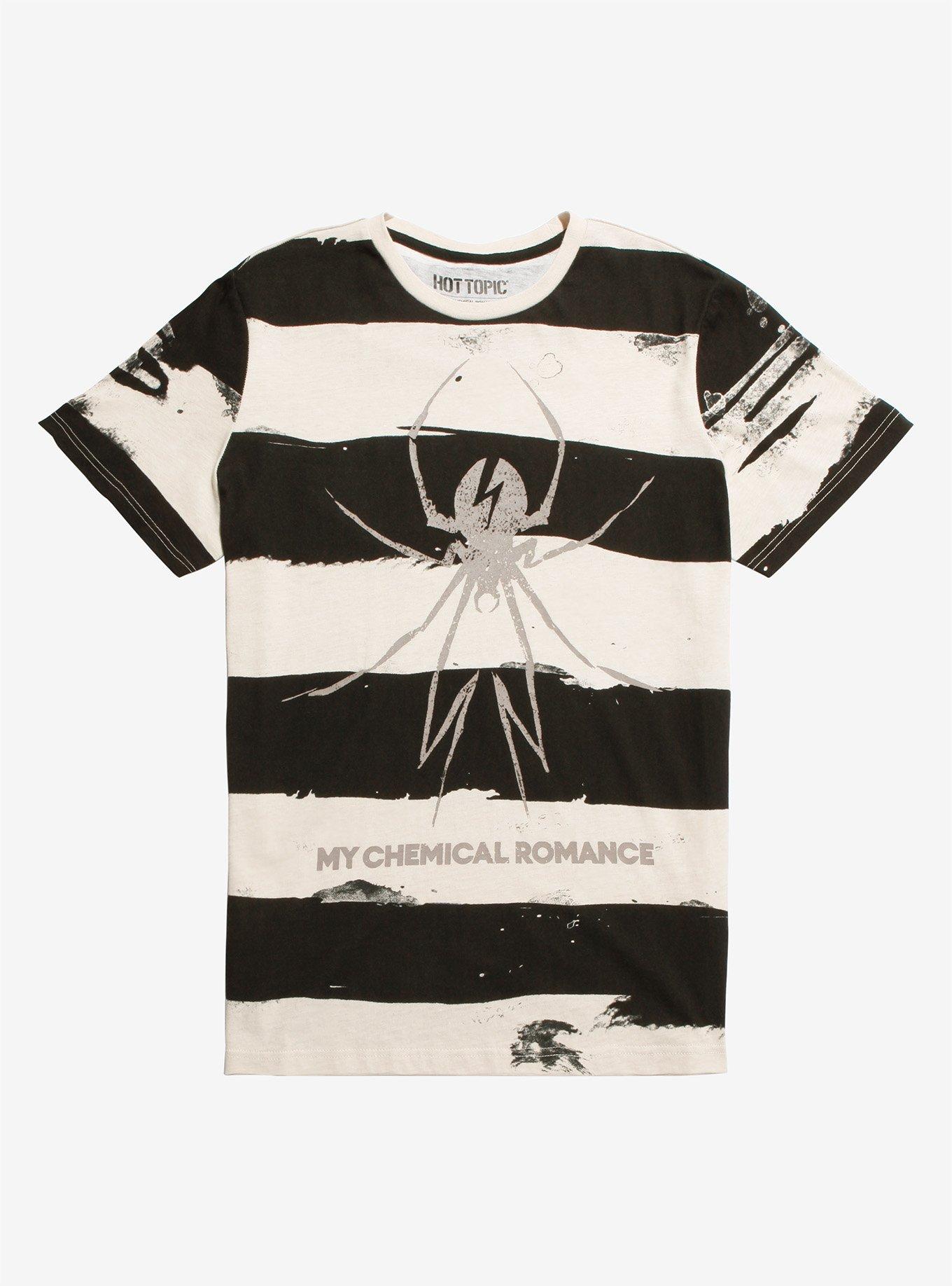 My Chemical Romance Spider Stripe T-Shirt, MULTI, hi-res