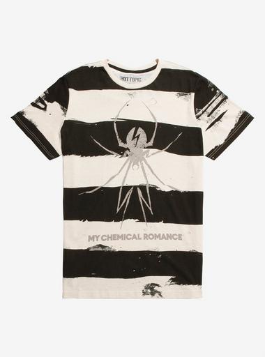 My Chemical Romance Spider Stripe T-Shirt | Hot Topic