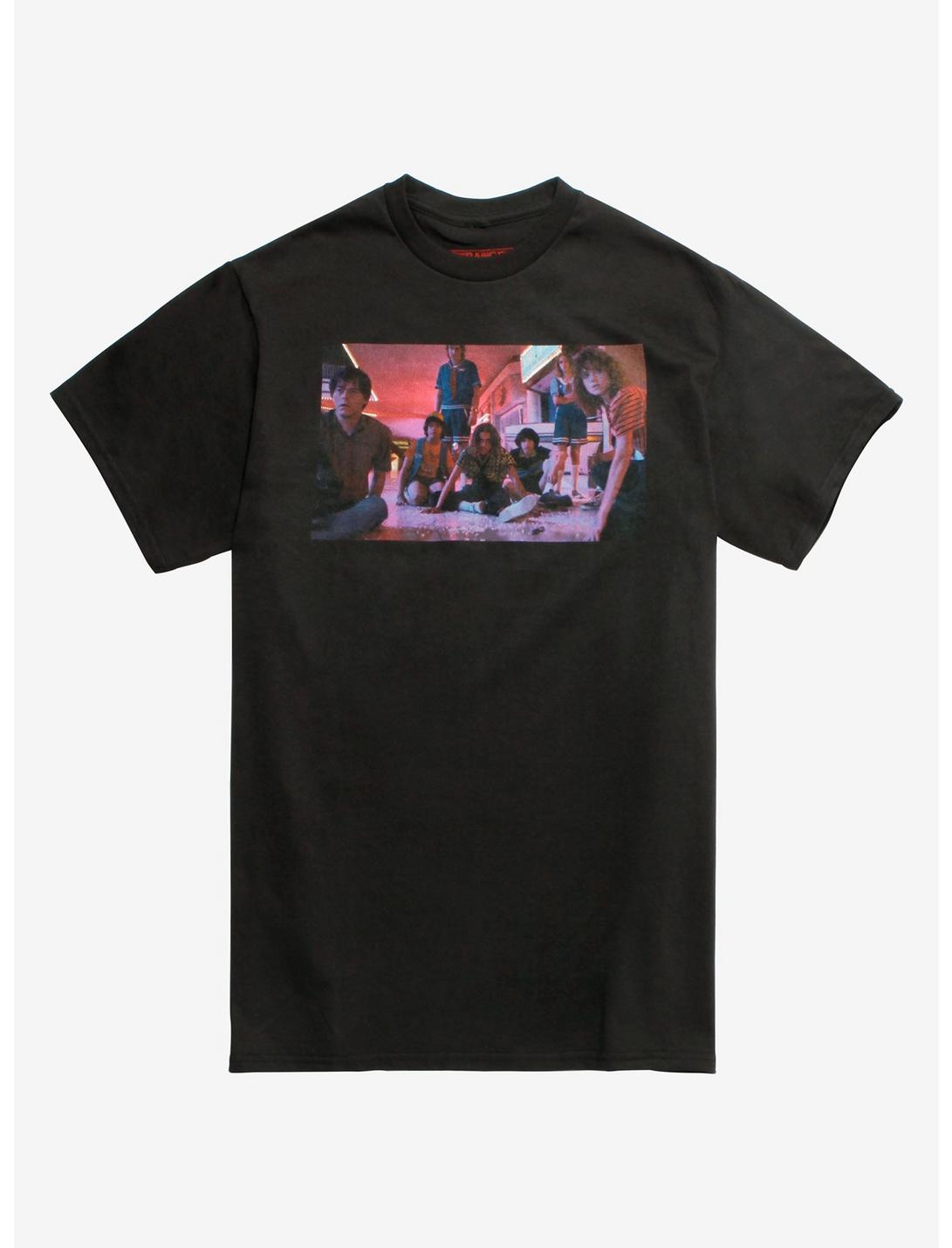 Stranger Things Mall Group Photo T-Shirt | Hot Topic