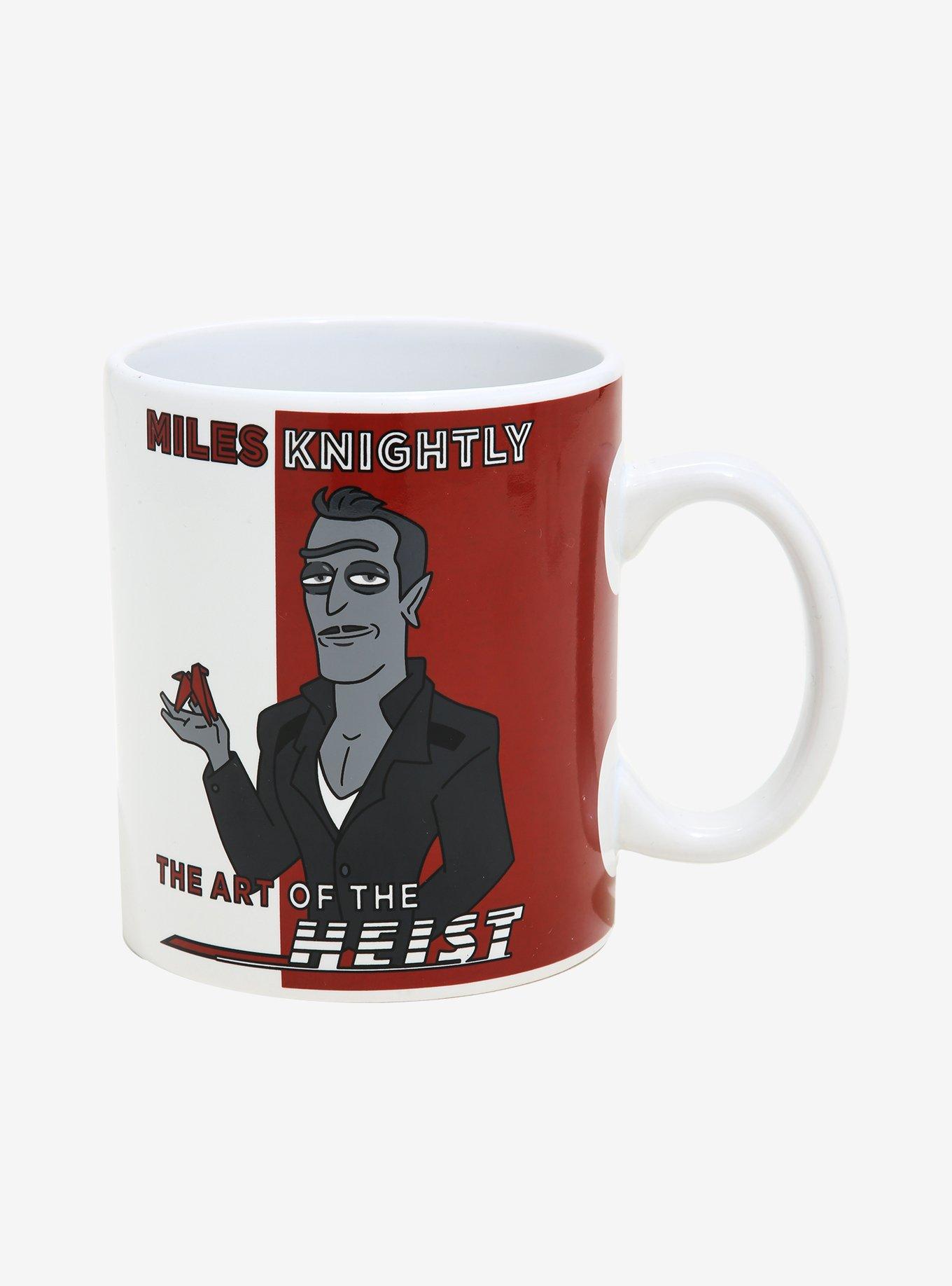 Rick and Morty Heist Con Miles Knightly Mug - BoxLunch Exclusive, , hi-res